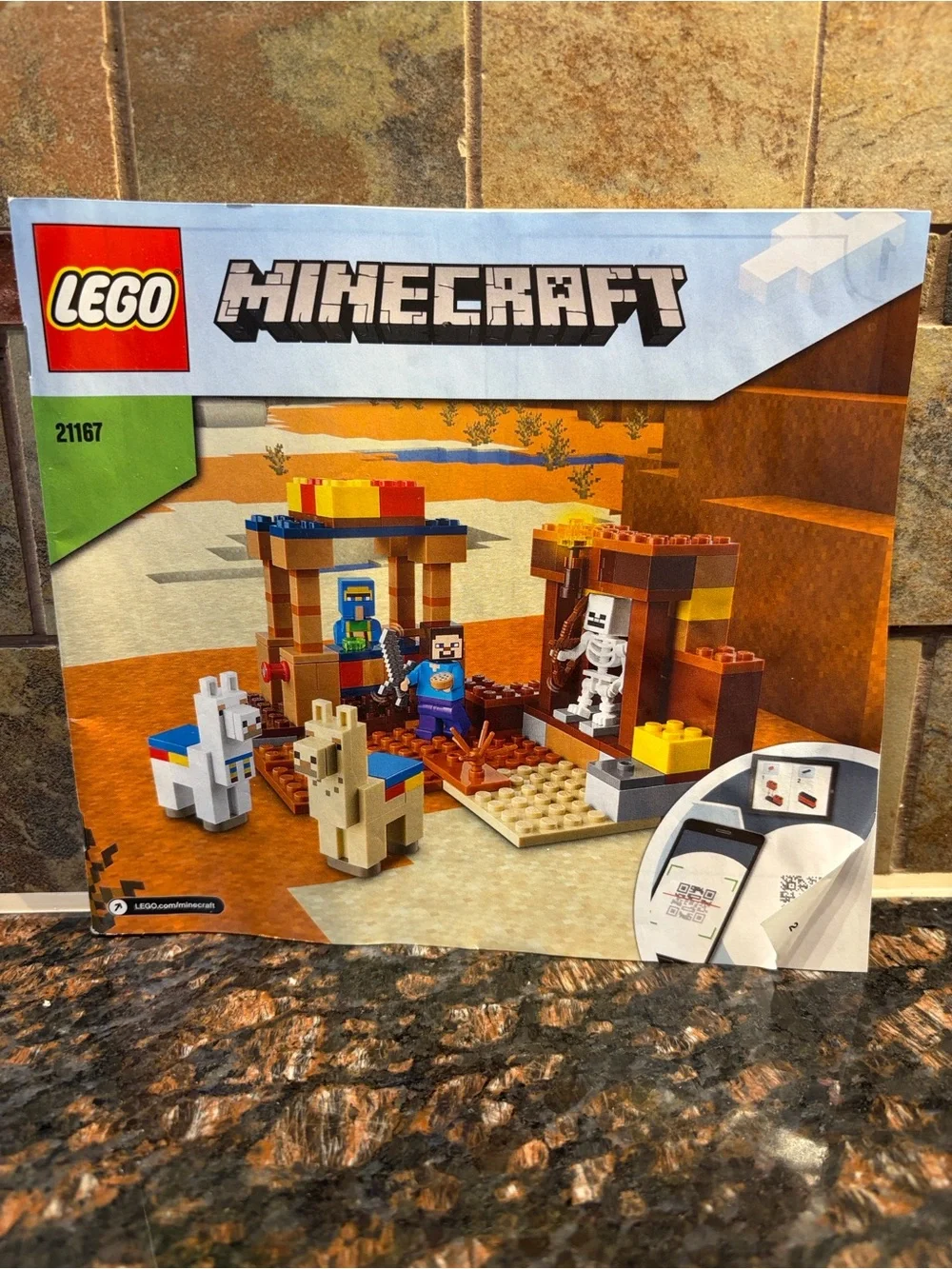 Lego minecraft set